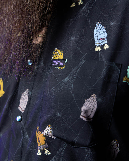 UNDEAD - PARTY SHIRT SHORT SLEEVE BUTTON UP - MENS